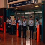 Action sur la gare et le centre des congrs le 19 septembre 2003 photo n16 